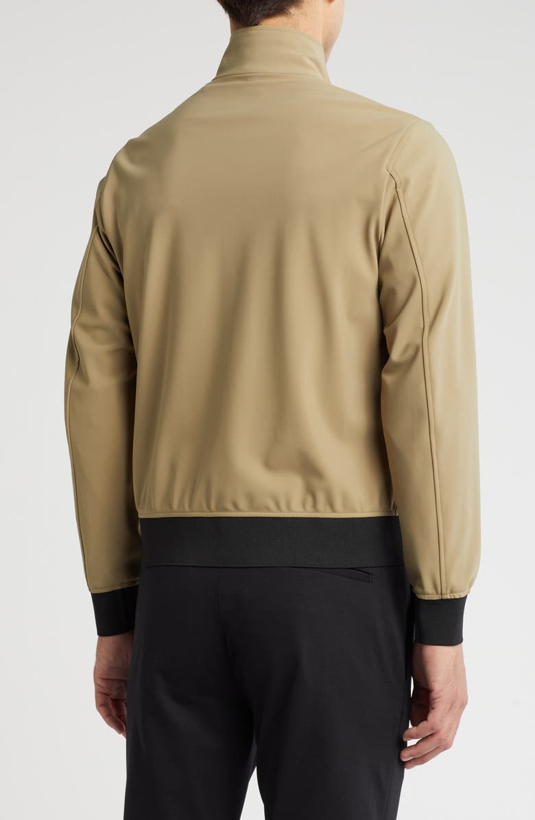 Theory Marco Precision Track Jacket, Alternate, color, Light Olive