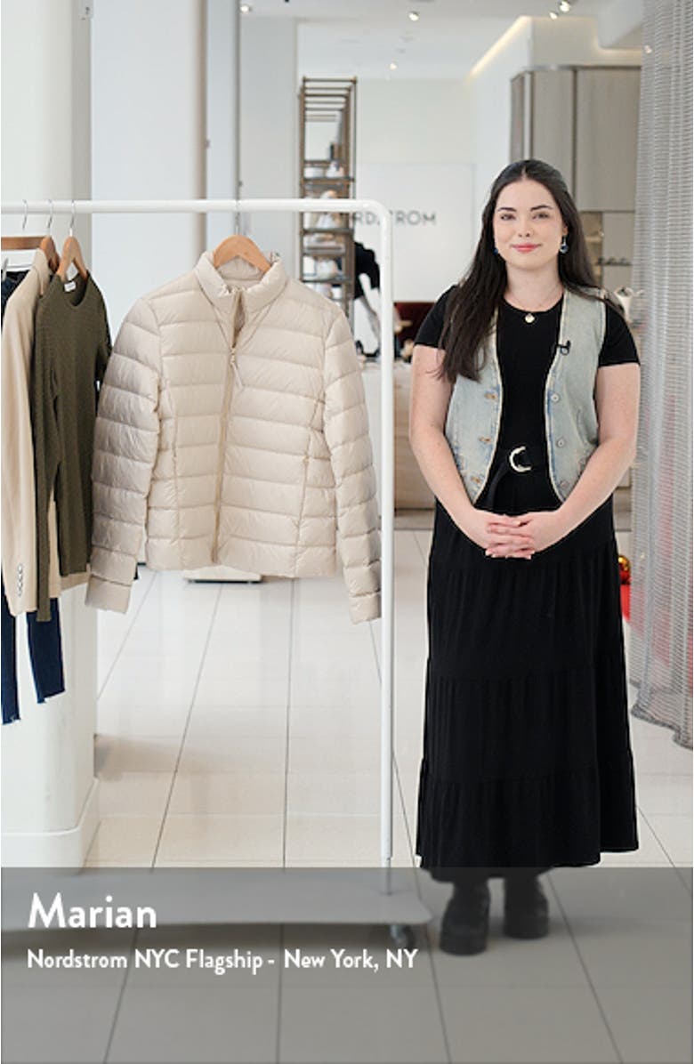 Water Repellent Down Puffer Jacket, sales video thumbnail