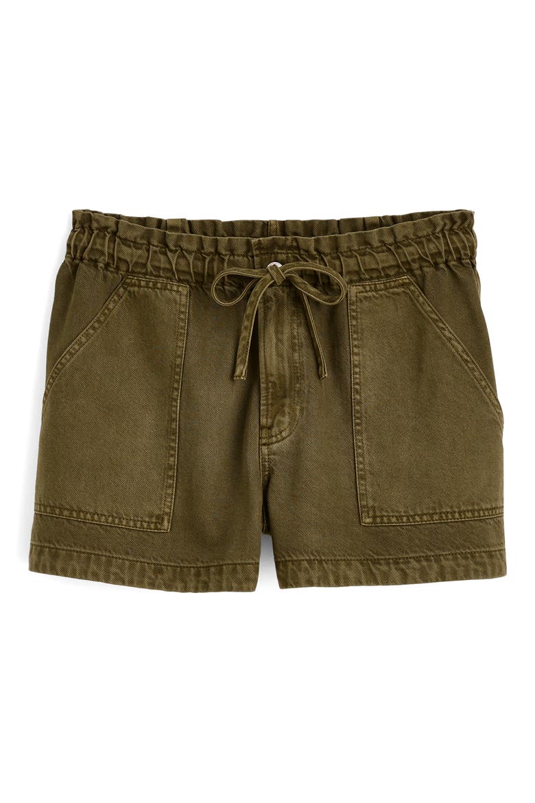 Pull-On Airy Denim Utility Shorts, Main, color, FADED IVY