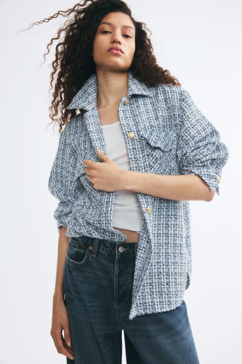 Bouclé Overshirt