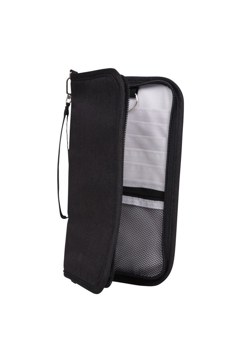 Travel Wallet, Alternate, color, Black
