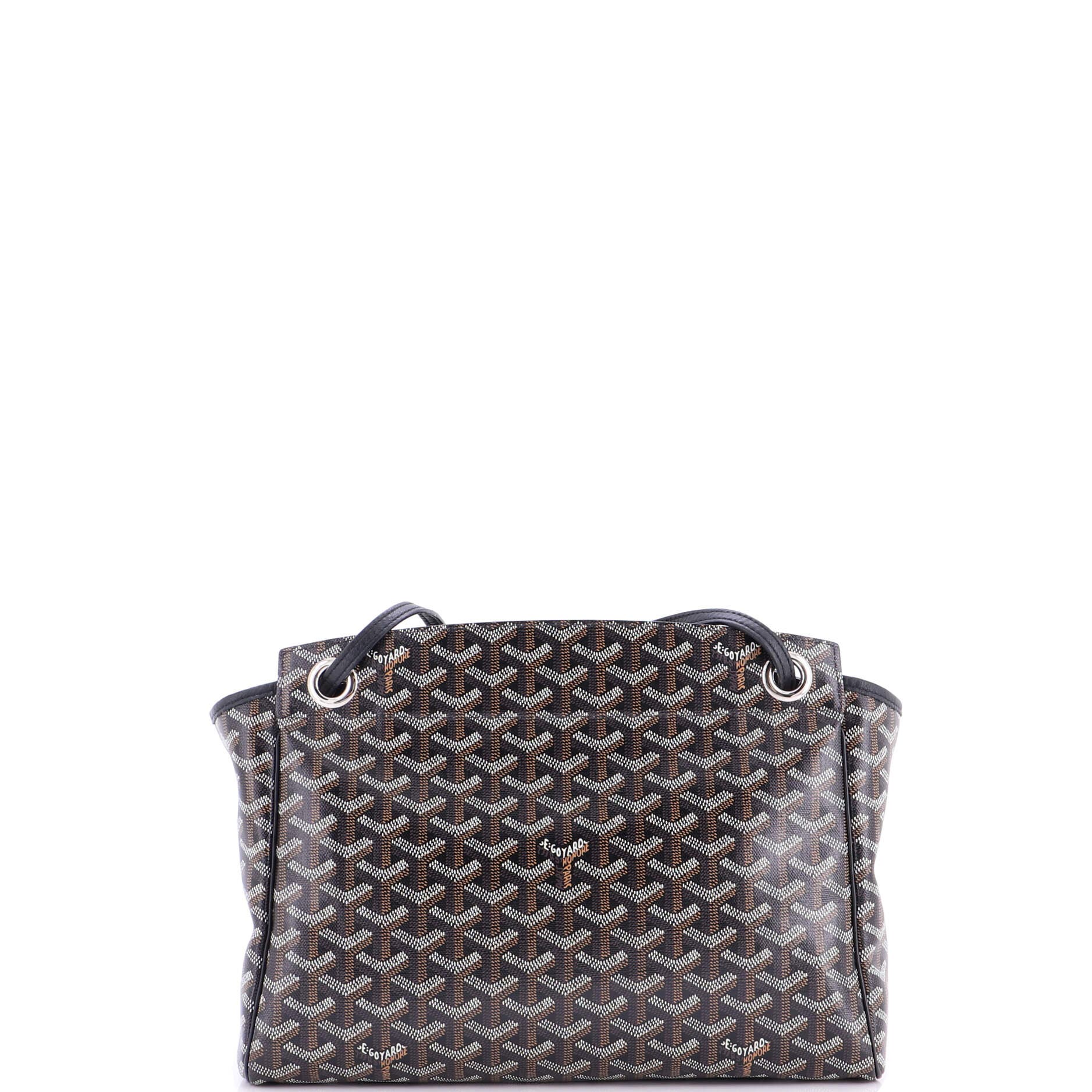 Pre-Owned Goyard Rouette Bag Coated Canvas PM, Alternate, color, 