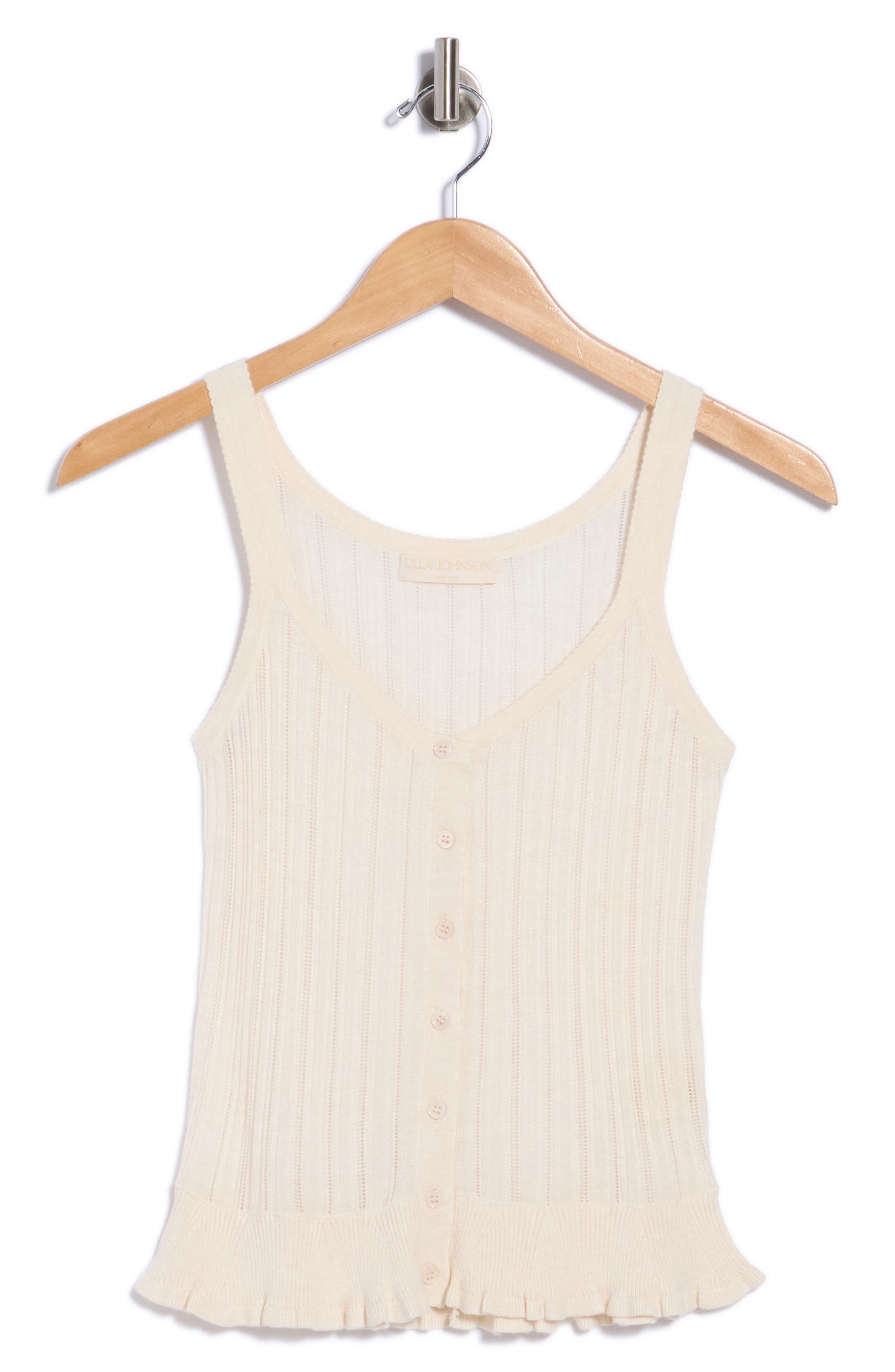Callie Pointelle Knit Camisole