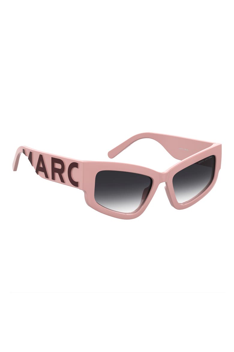 55mm Gradient Cat Eye Sunglasses, Alternate, color, PINK