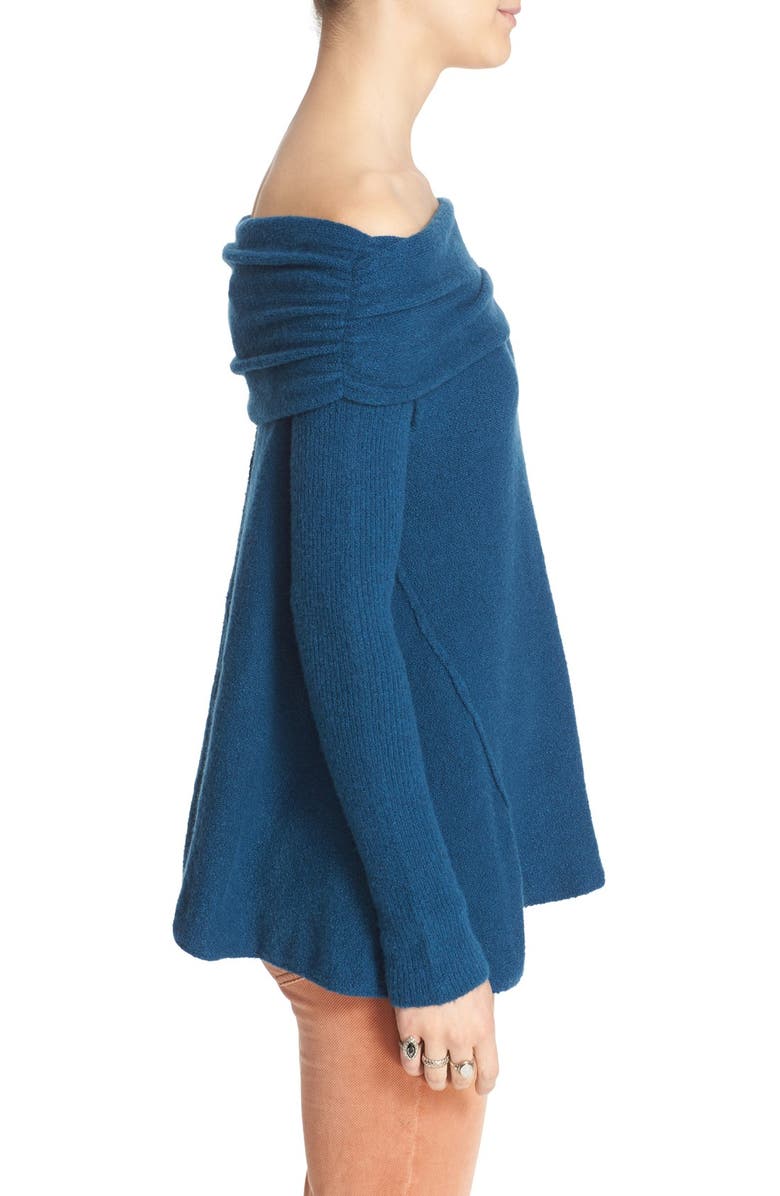 Free People 'Strawberry Fields' Off the Shoulder Sweater, Alternate, color, 