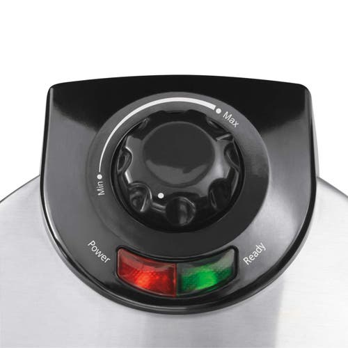 Oster Stainless Steel Belgian Waffle Maker With Adjustable Temperature Control In Silver