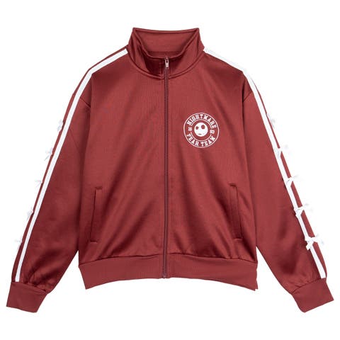 Nightmare Before Christmas Jack Skellington Athletic Zip-Up Track Jacket