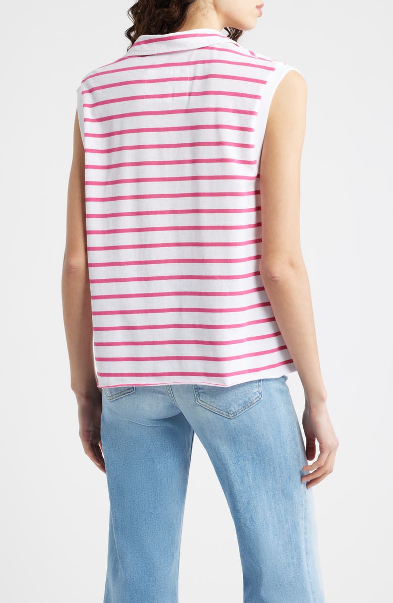 Frank & Eileen Olivia Stripe Tank, Alternate, color, Pink Lotus Stripe