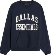 Fear of God Essentials Dallas Cowboys 90s Relaxed Crewneck Sweatshirt
