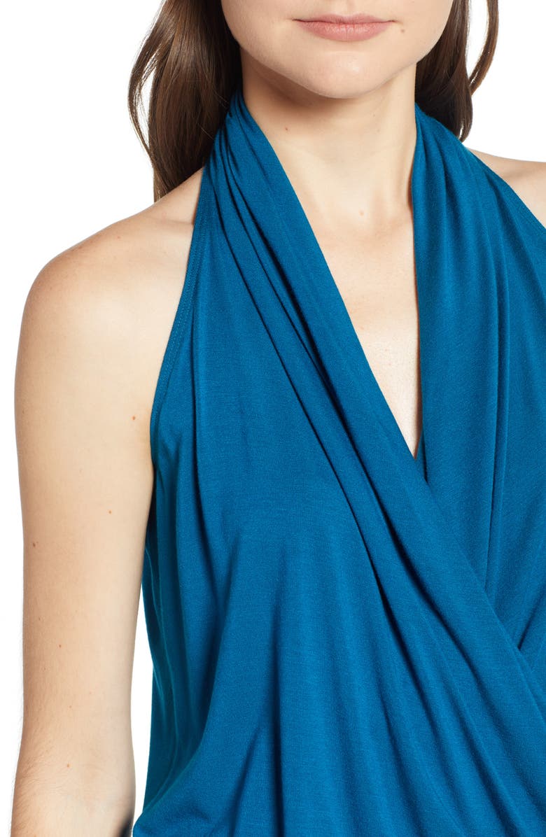 Amour Vert 'Agnes' Surplice Tank, Alternate, color, 