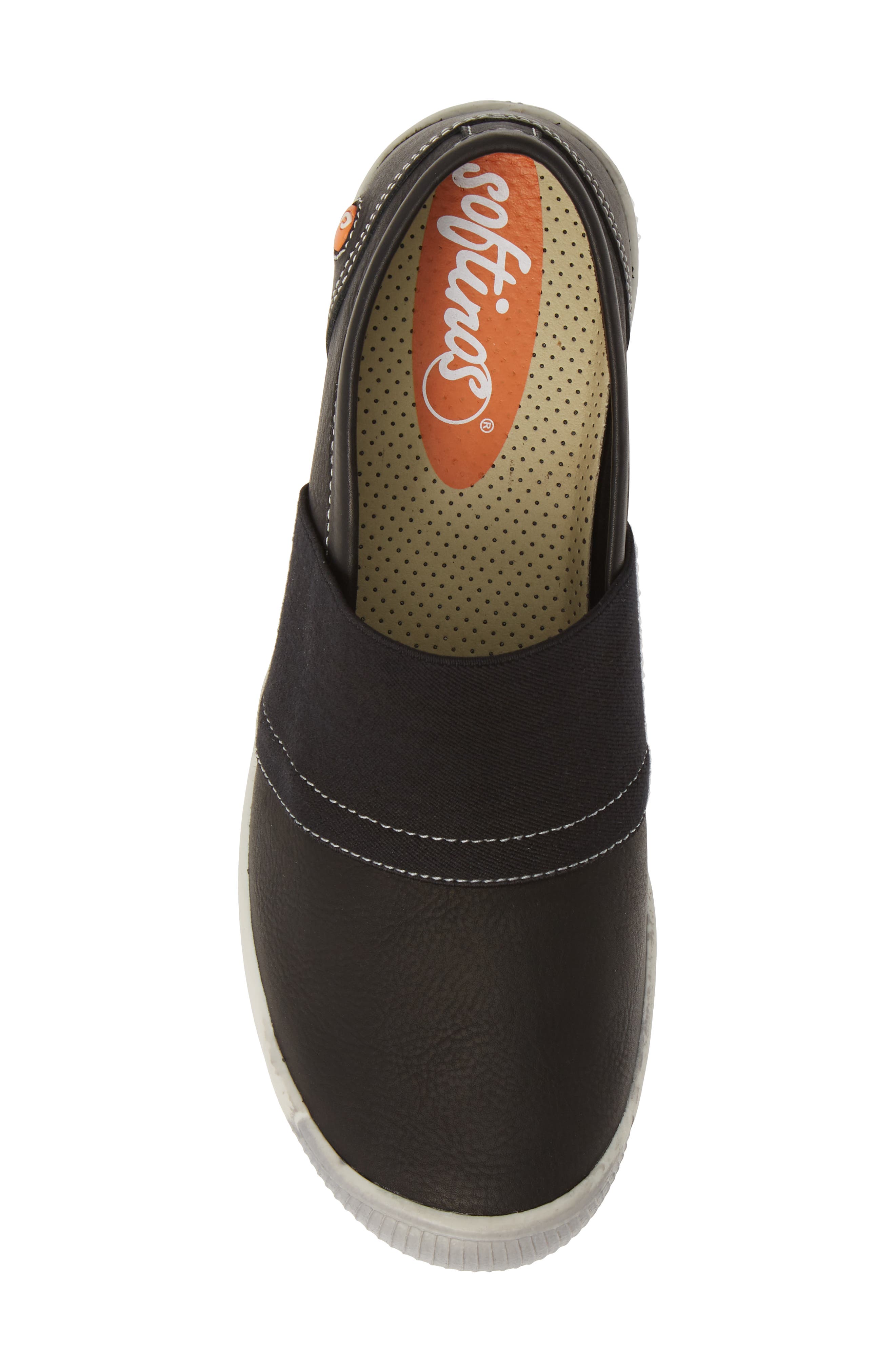 Ino Slip-On Sneaker, Alternate, color, BLACK LEATHER