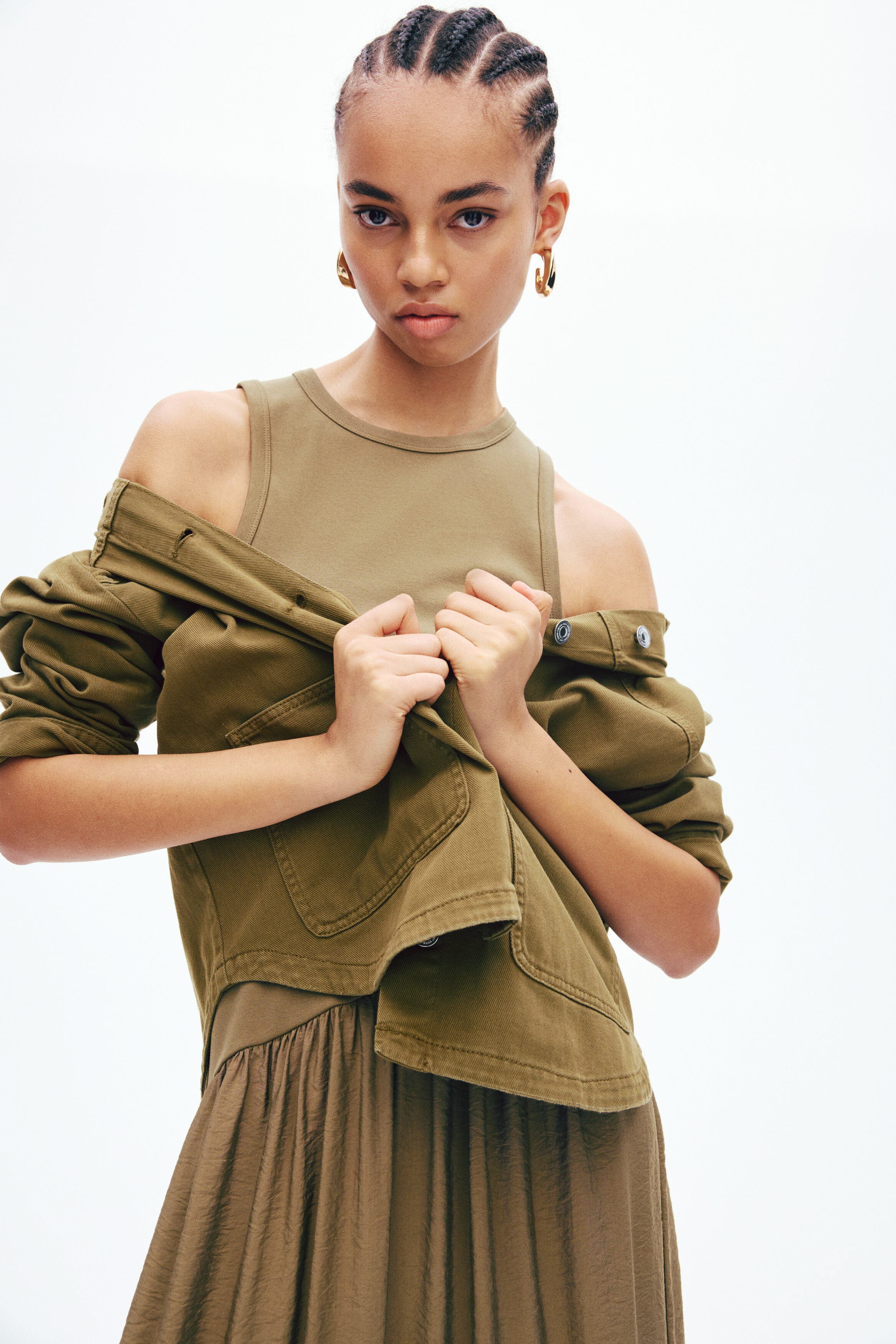 Twill Shacket - image 4