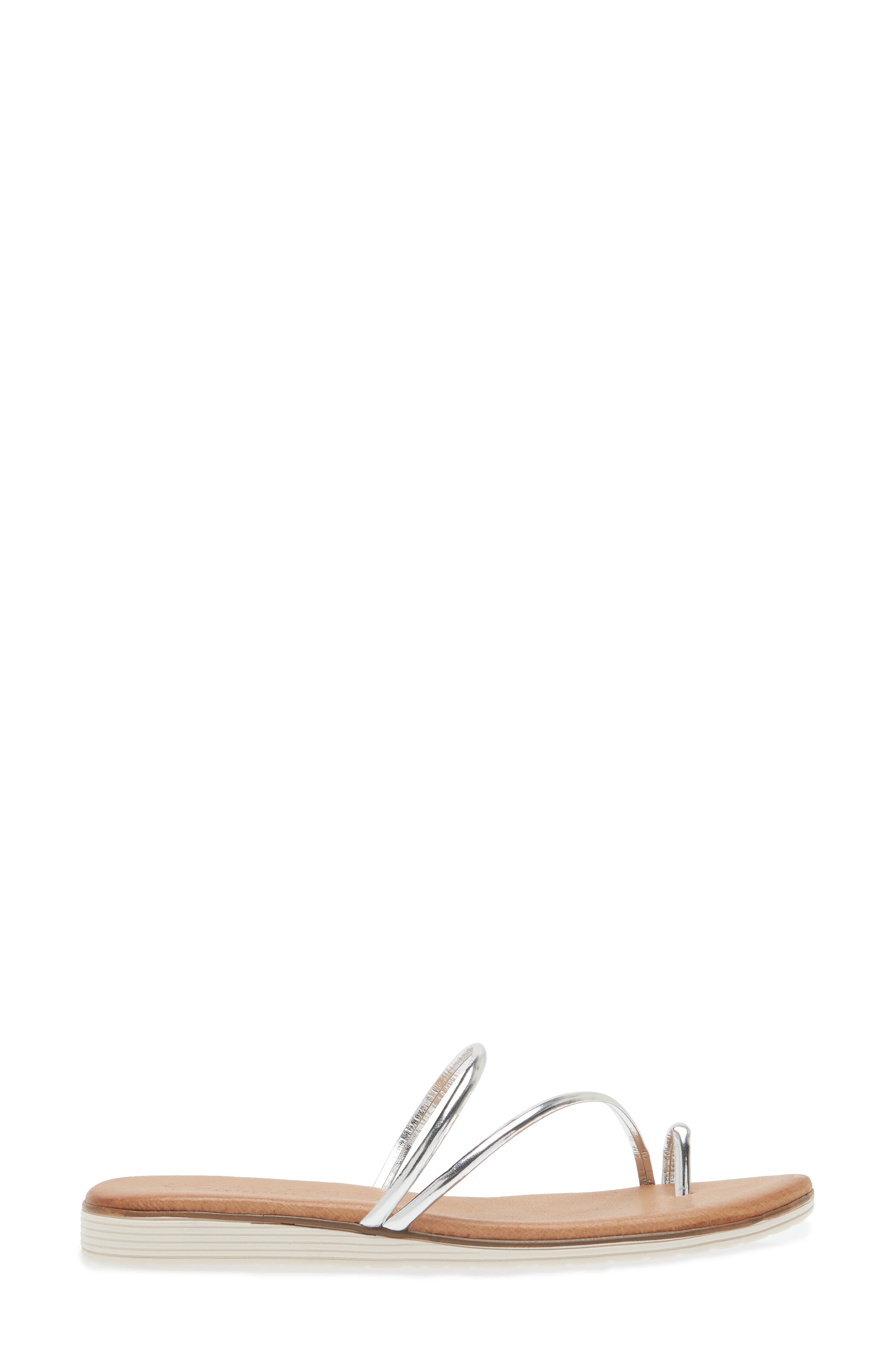 Cordani Floria Slide Sandal, Alternate, color, Silver