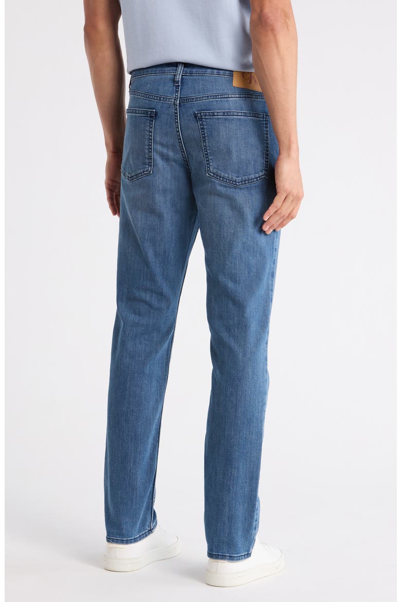Slim Straight Fit Jeans, Alternate, color, EMBERS