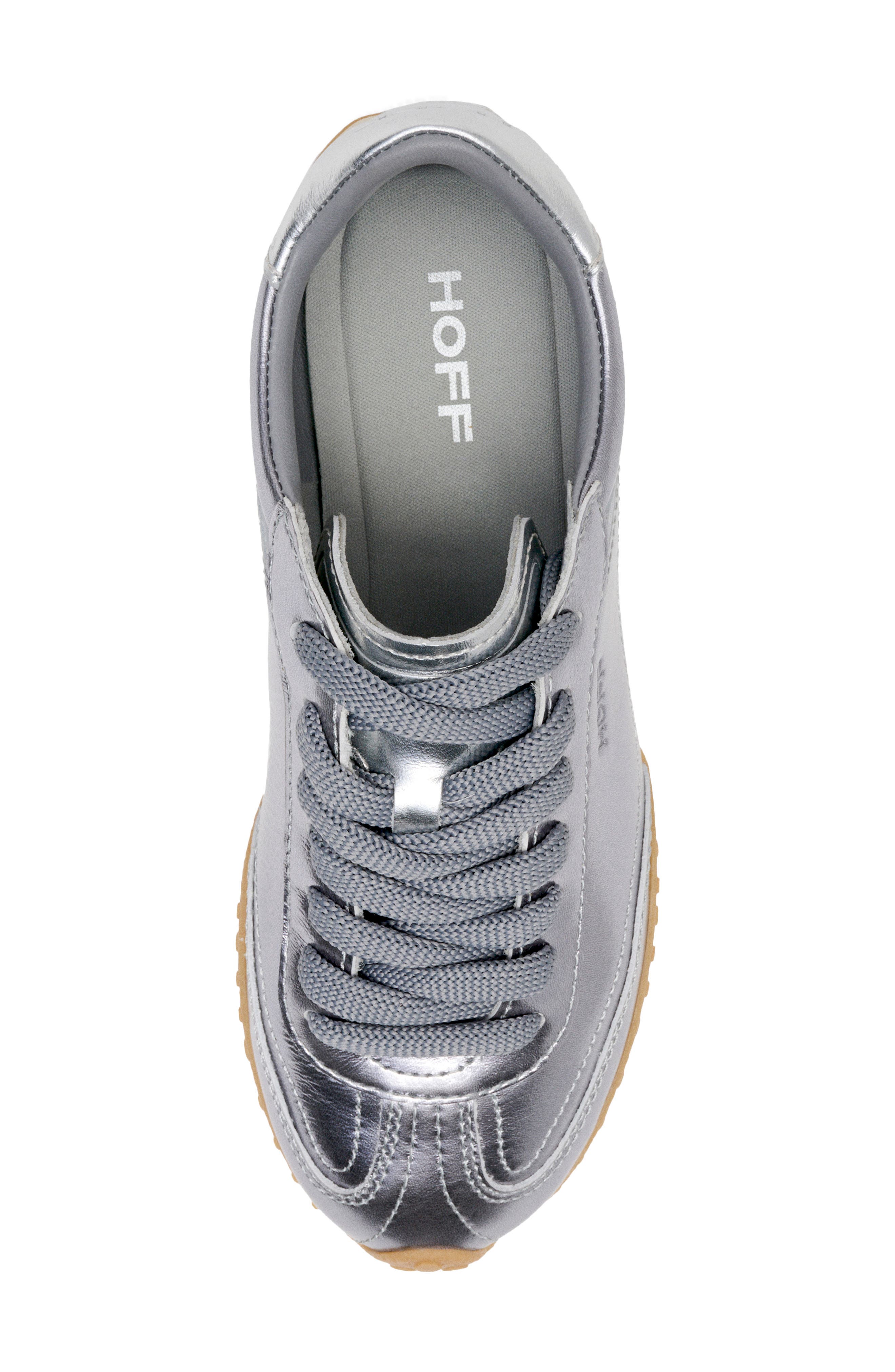 HOFF Bridge Metallic Sneaker, Alternate, color, Silver
