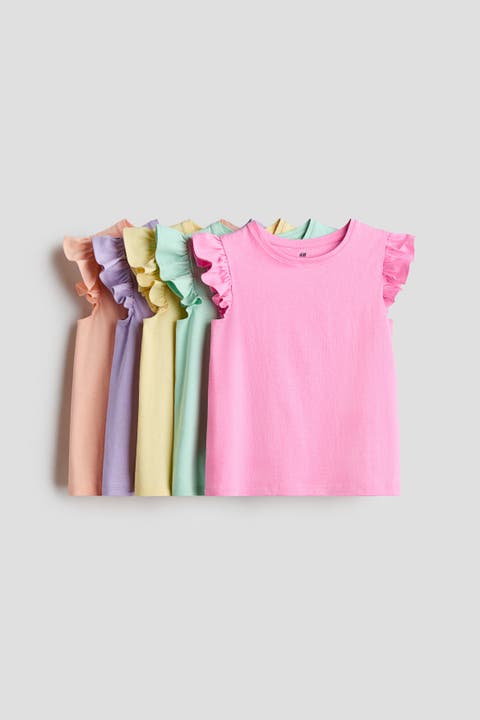 5-pack Flutter-sleeved Tops