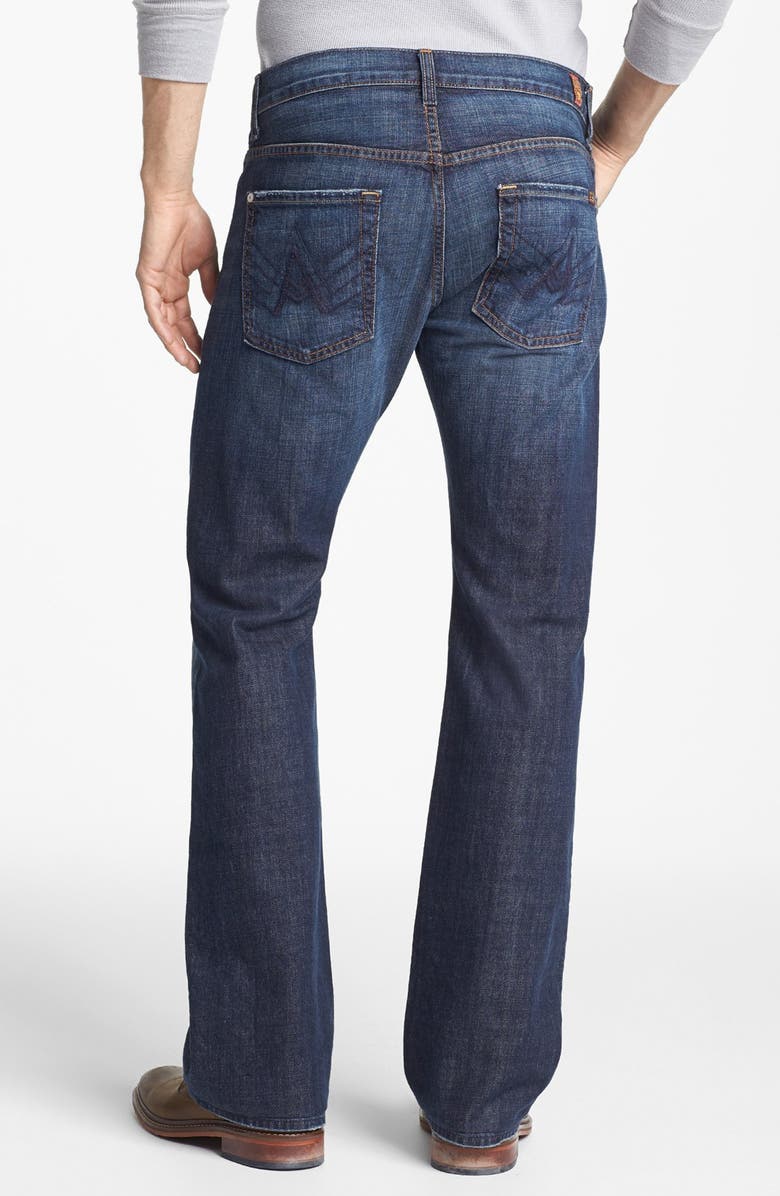 7 For All Mankind <sup>®</sup> Brett Bootcut Jeans, Alternate, color, 