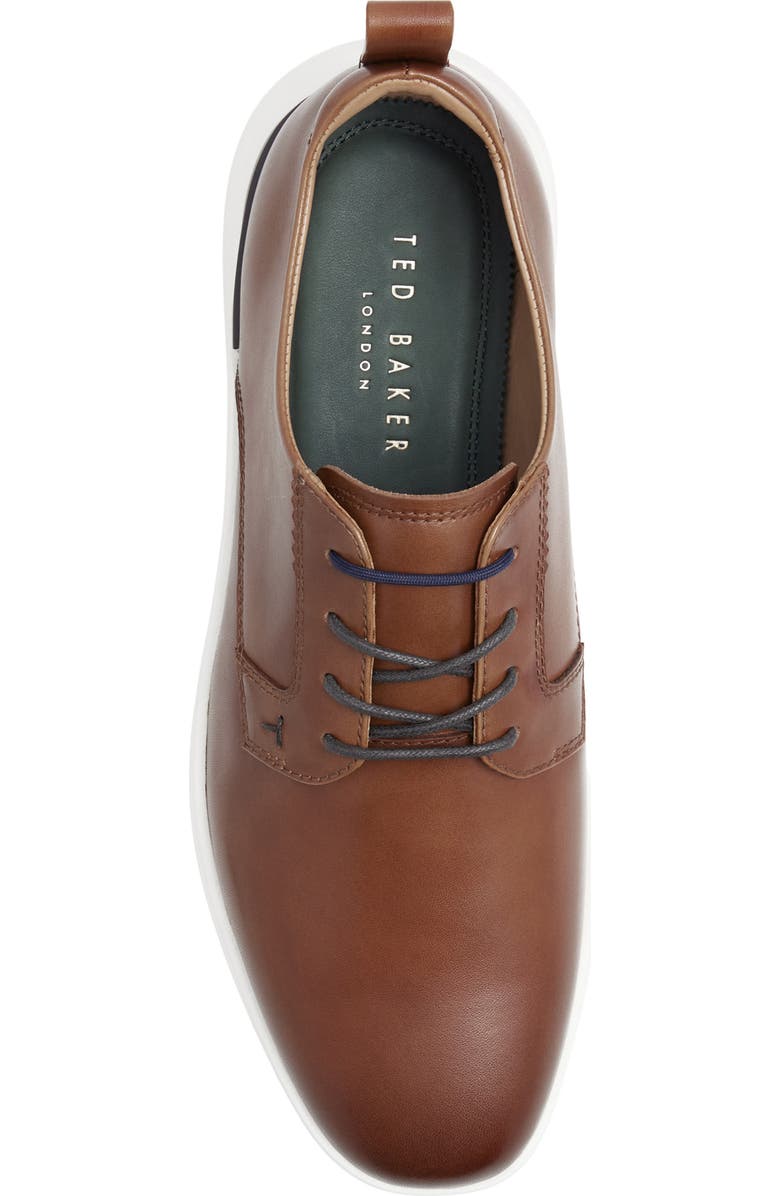 Ted Baker London Dorset Derby, Alternate, color, Cognac