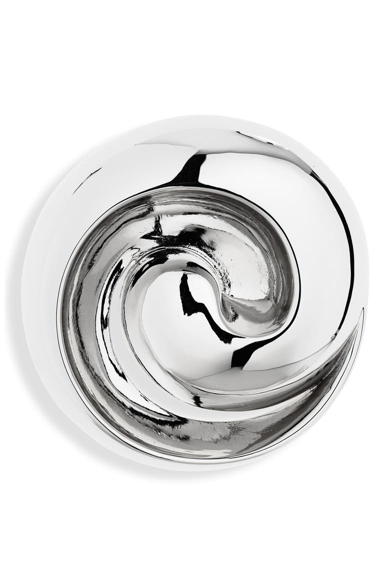 Renzo Brooch, Main, color, HIGH POLISH SILVER
