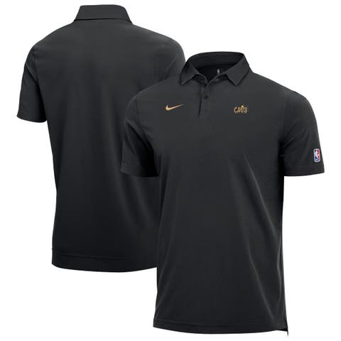 Men's Nike  Black Cleveland Cavaliers 2026/27 Dri-FIT Coaches Polo