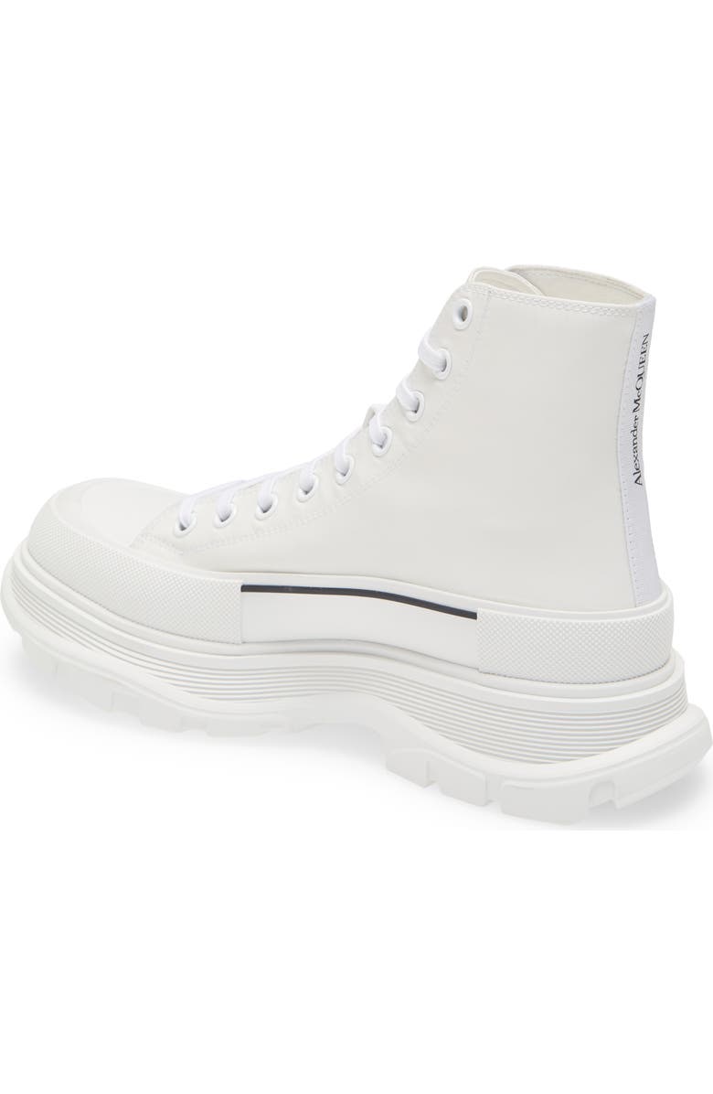 McQueen Graffiti Tread Slick High Top Sneaker, Alternate, color,