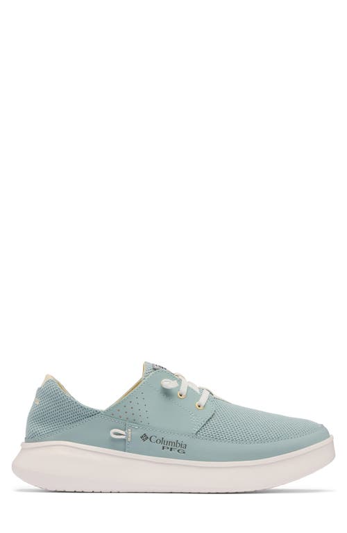 Columbia Boatside Pfg Slip-on Sneaker In Crushed Blue/lemon Wash
