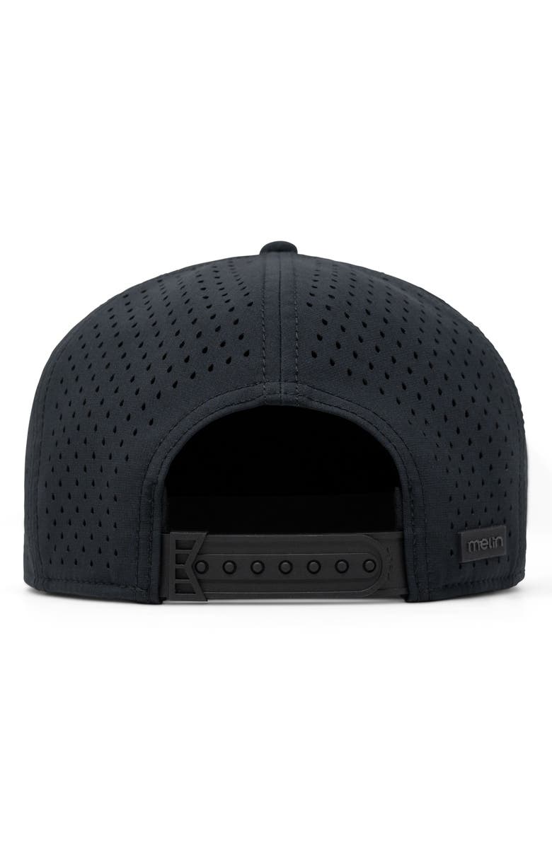 Melin Trenches Icon Hydro Performance Snapback Hat, Alternate, color, Smoke