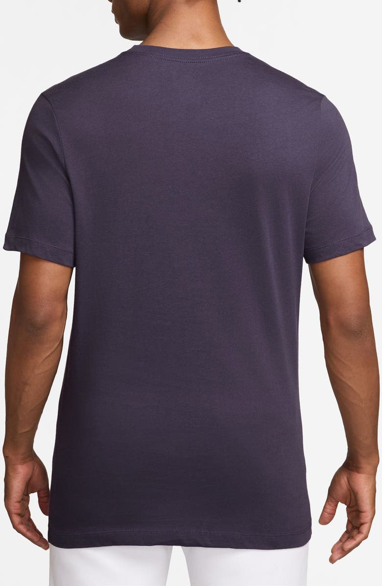 Nike Crafted for the Sole Cotton Graphic T-Shirt, Alternate, color, Dark Raisin