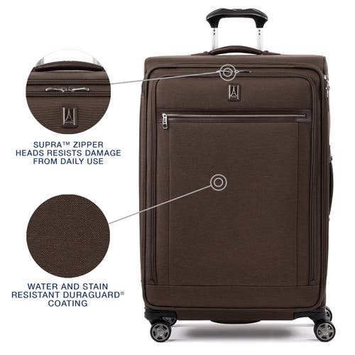 Travelpro Platinum Elite Softside Expandable Large 29-inch Checked Luggage In Rich Espresso Brown