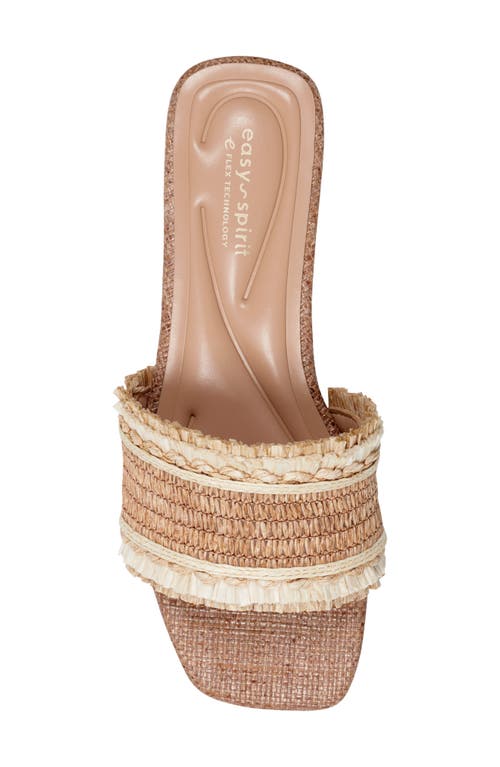 Easy Spirit Graciela Slide Sandal In Medium Brown