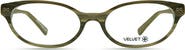 Velvet Eyewear Kat 52mm Cat Eye Optical Glasses