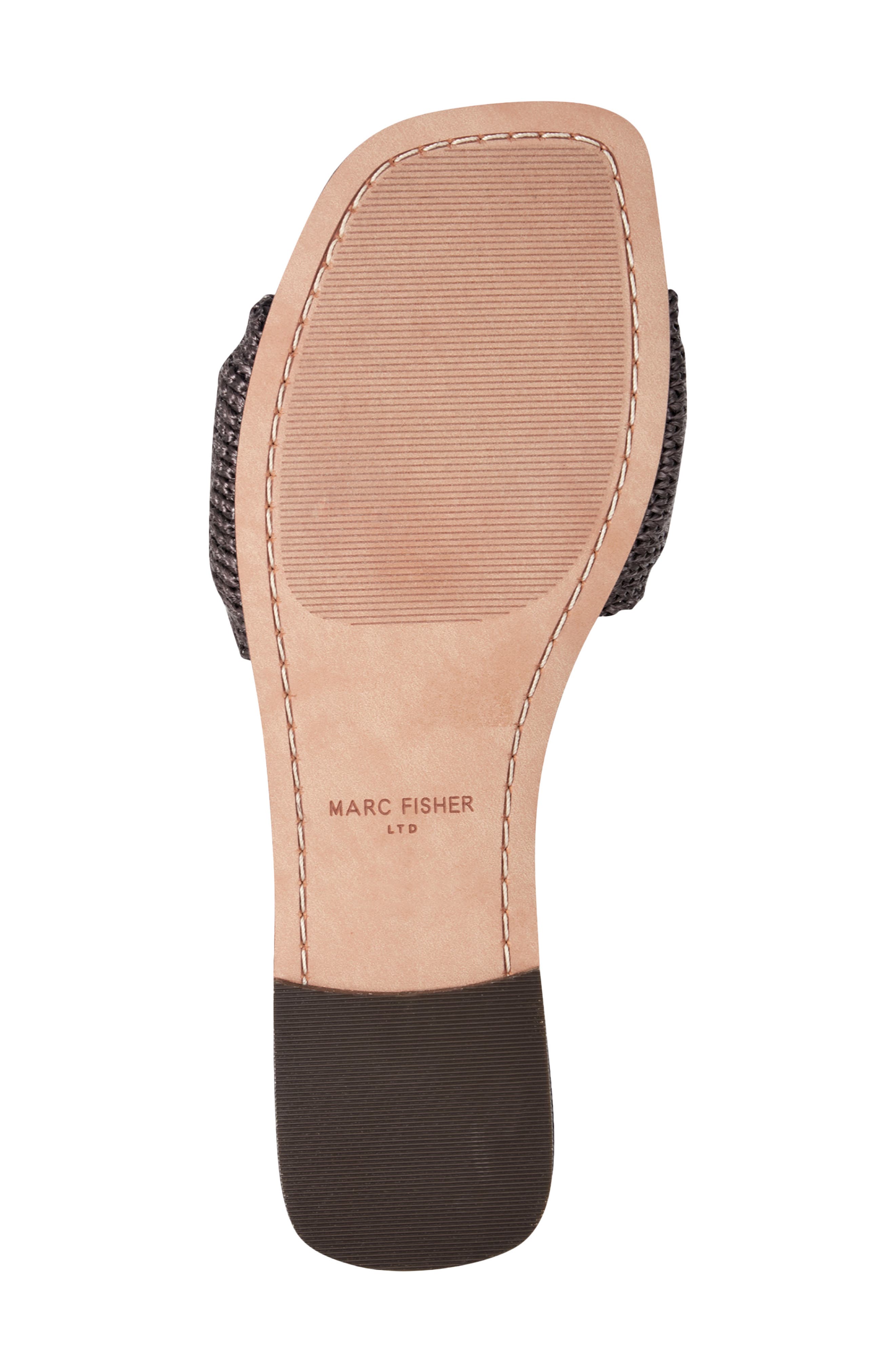 Nalena Slide Sandal, Alternate, color, DARK BROWN