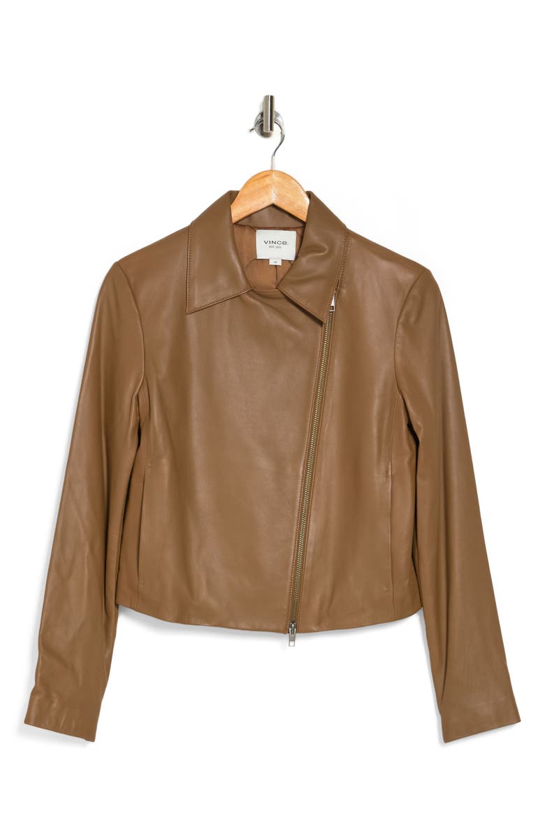 Vince Leather Jacket, Alternate, color,