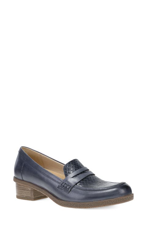 Danica Waterproof Penny Loafer Pump