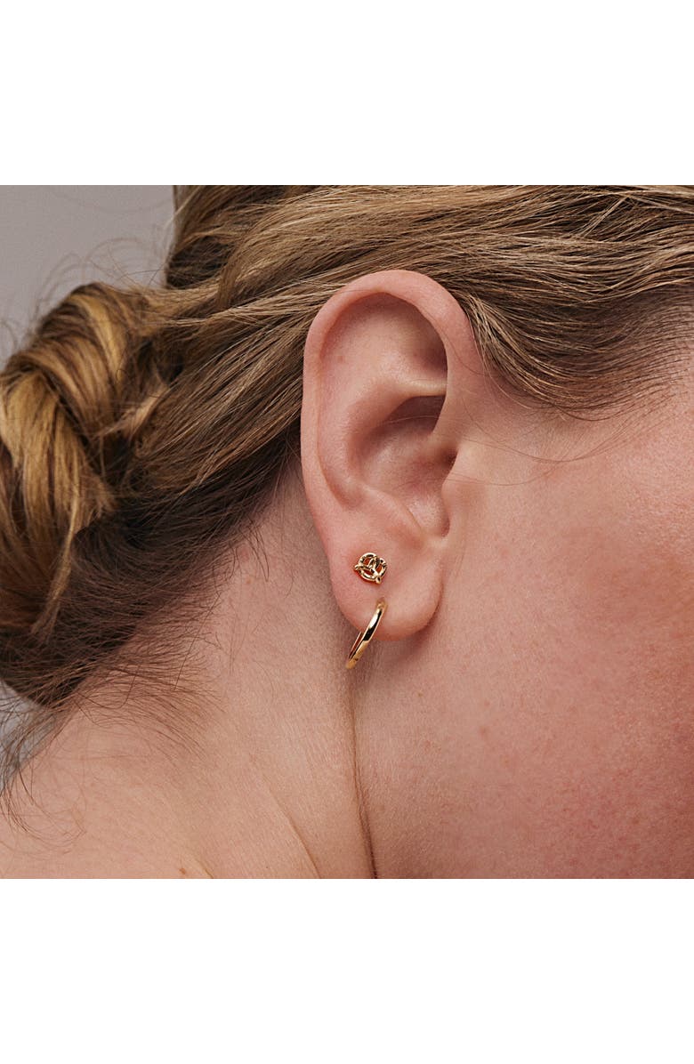 Whit Jewelry 14K Yellow Gold Pretzel Stud, Alternate, color, Gold - Butterfly Back