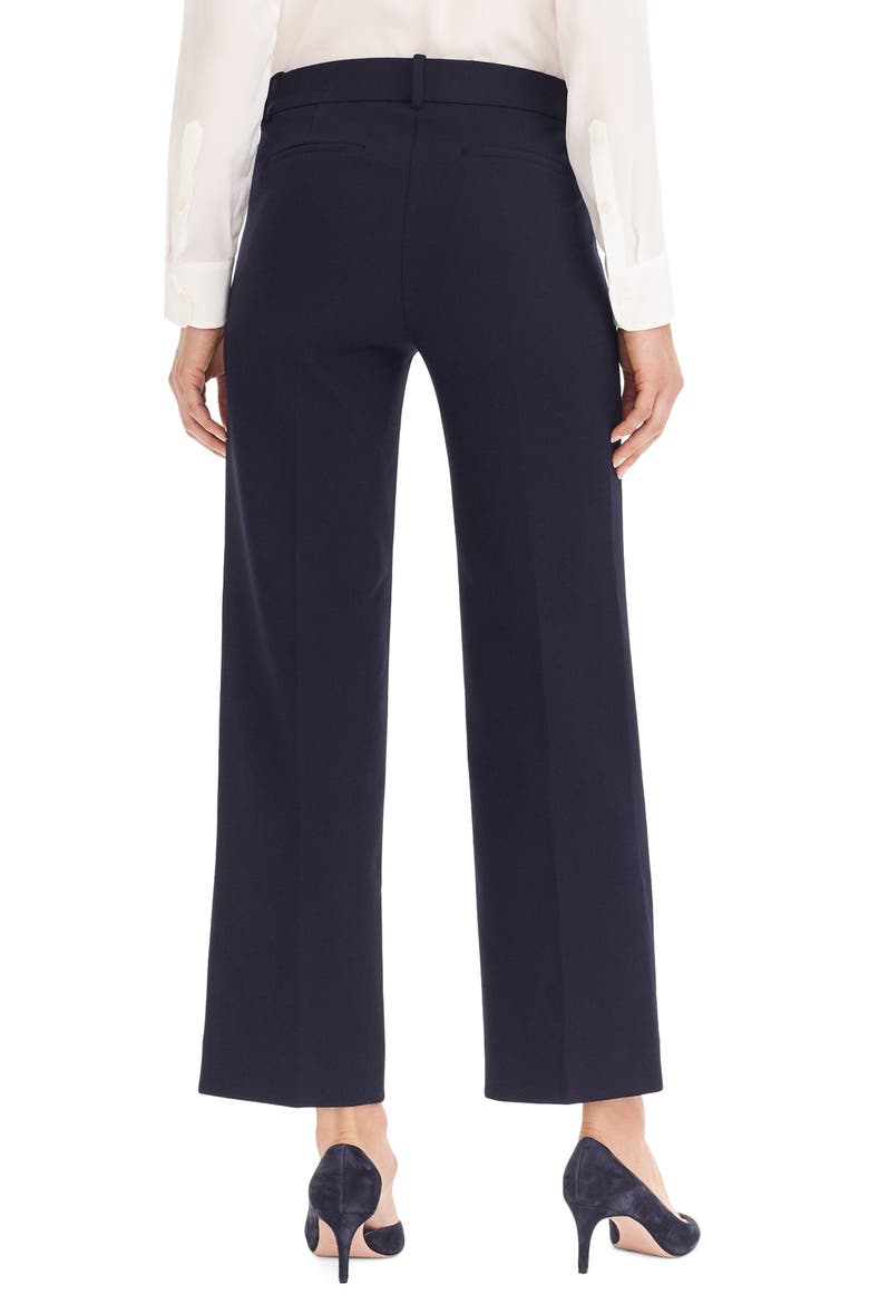 Wide Leg Pant in Four Season Stretch, Alternate, color, BLACK