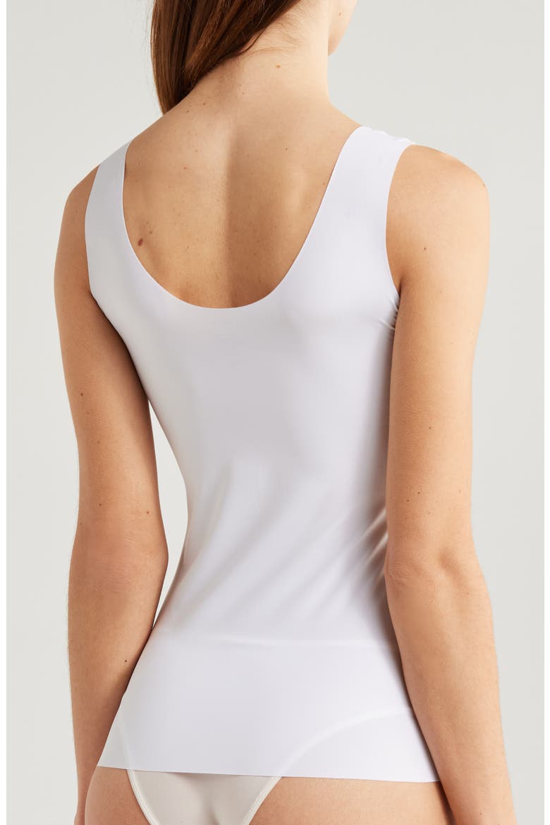 Everyday Invisible Edge Tank, Alternate, color, WHITE