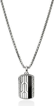 John Hardy Icon 50 Tag Pendant