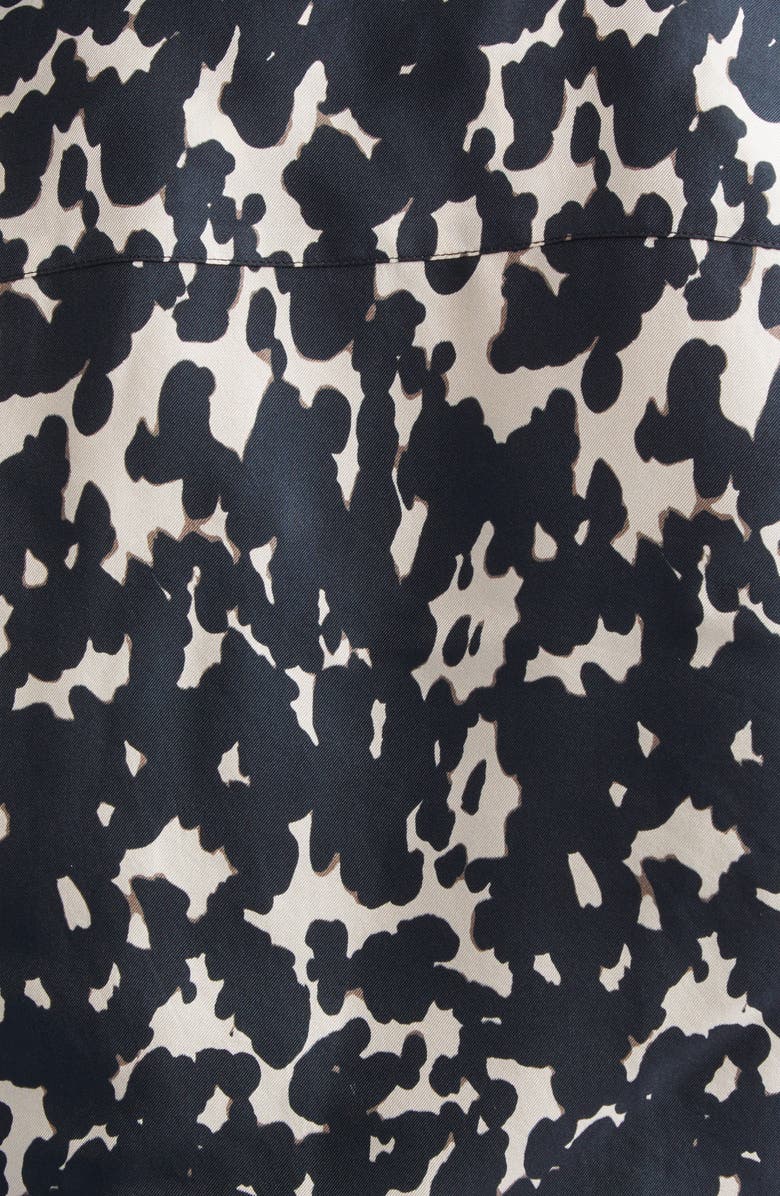 Altuzarra Chika Print Silk Shirt, Alternate, color, Tapioca Tortoise