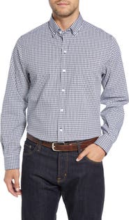 Cutter & Buck Cotton Blend Gingham Shirt