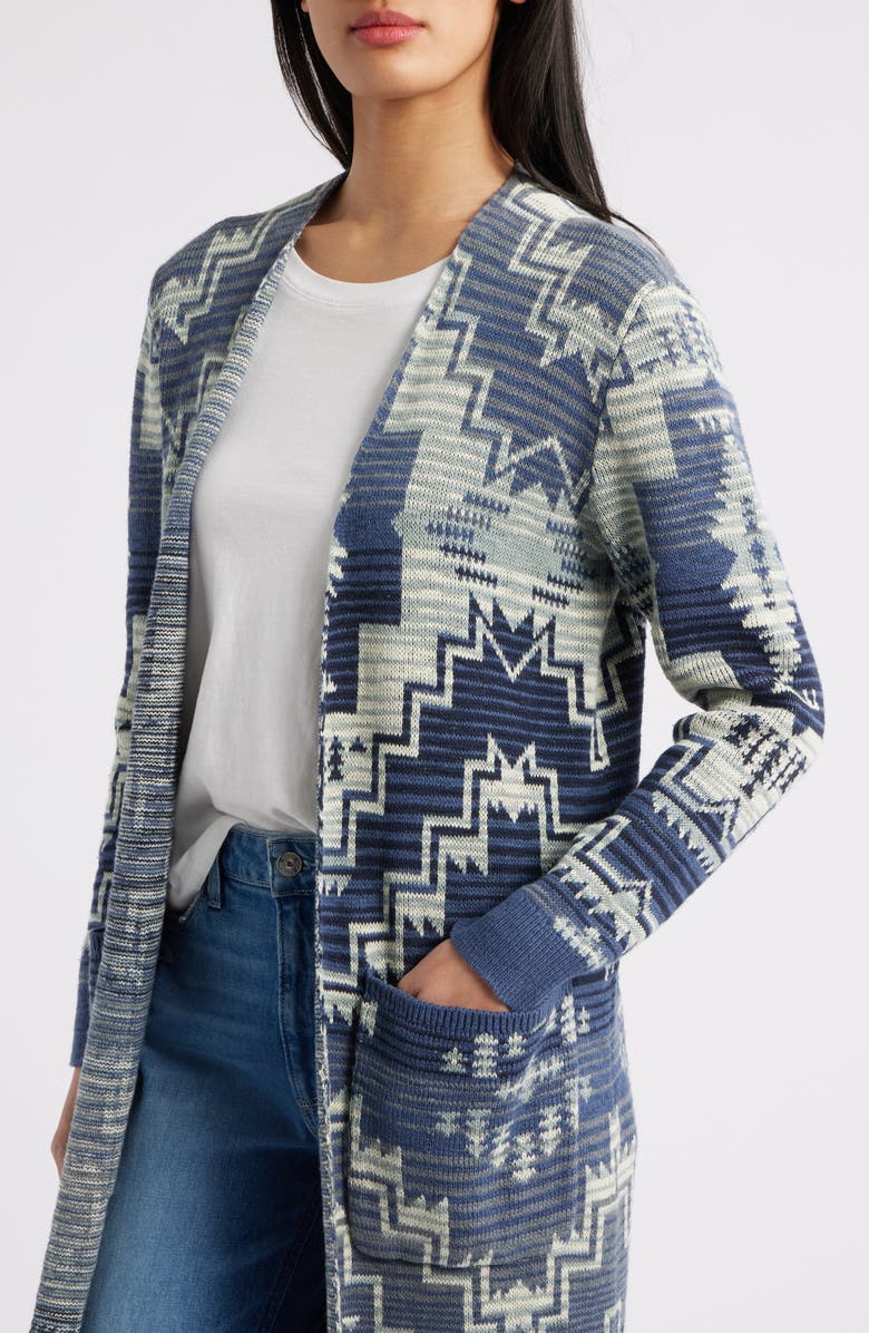 Pendleton Cotton Duster Cardigan, Alternate, color, 