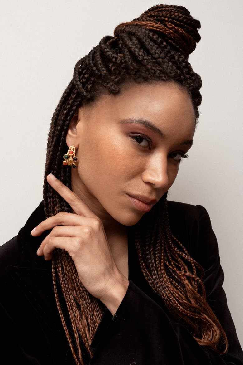 Thalita Earrings, Alternate, color, MULTI