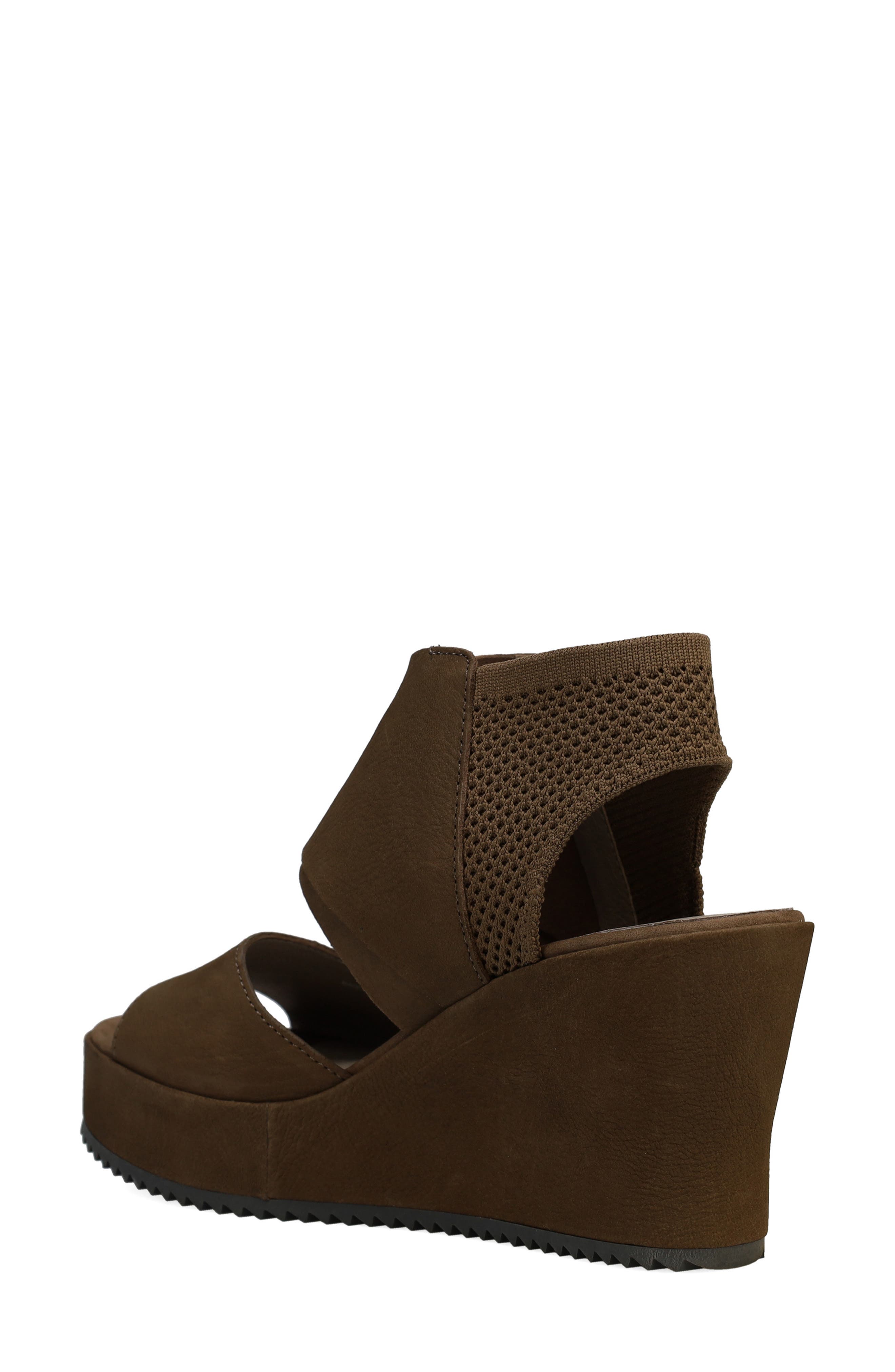 Eileen Fisher Lio Wedge Sandal, Alternate, color, Antelope
