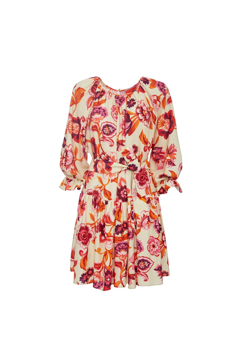 The Uma Mini Dress, Alternate, color, Hottie Cream