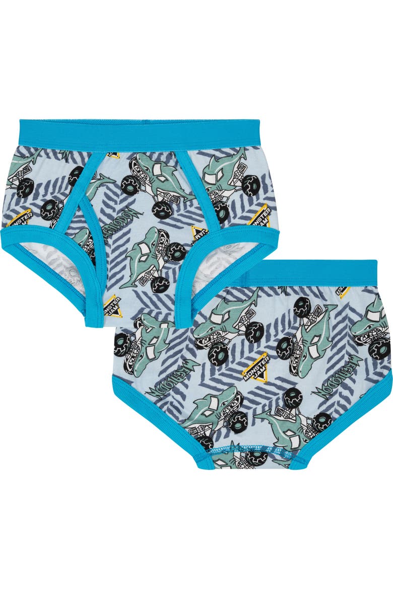 5-Pack Anti Chafing Briefs, Alternate, color, Monster Jam Multi