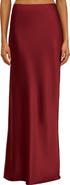 Cult Gaia Chantel Stretch Silk Bias Cut Skirt