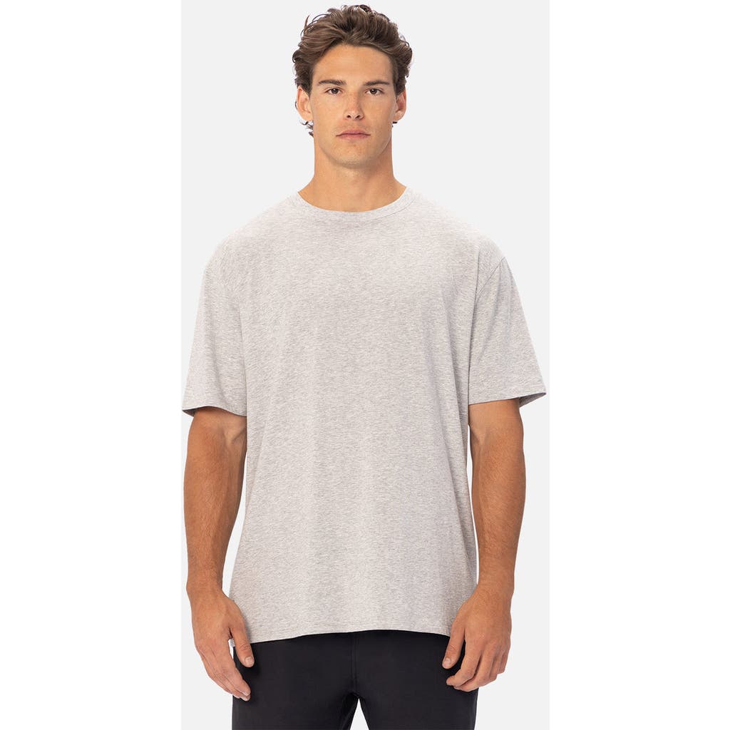 Industrie Australia The Freeman Athletic Tee In Grey Marle