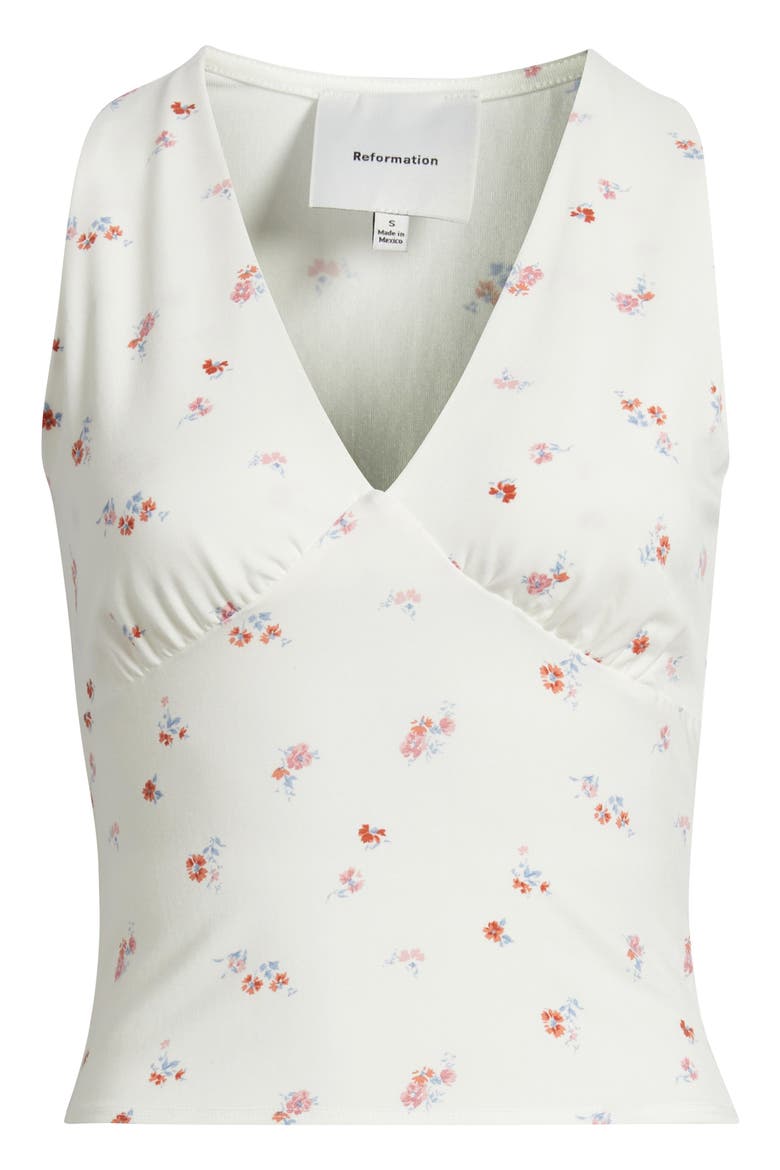 Bowie V-Neck Tank, Alternate, color, CUTIE