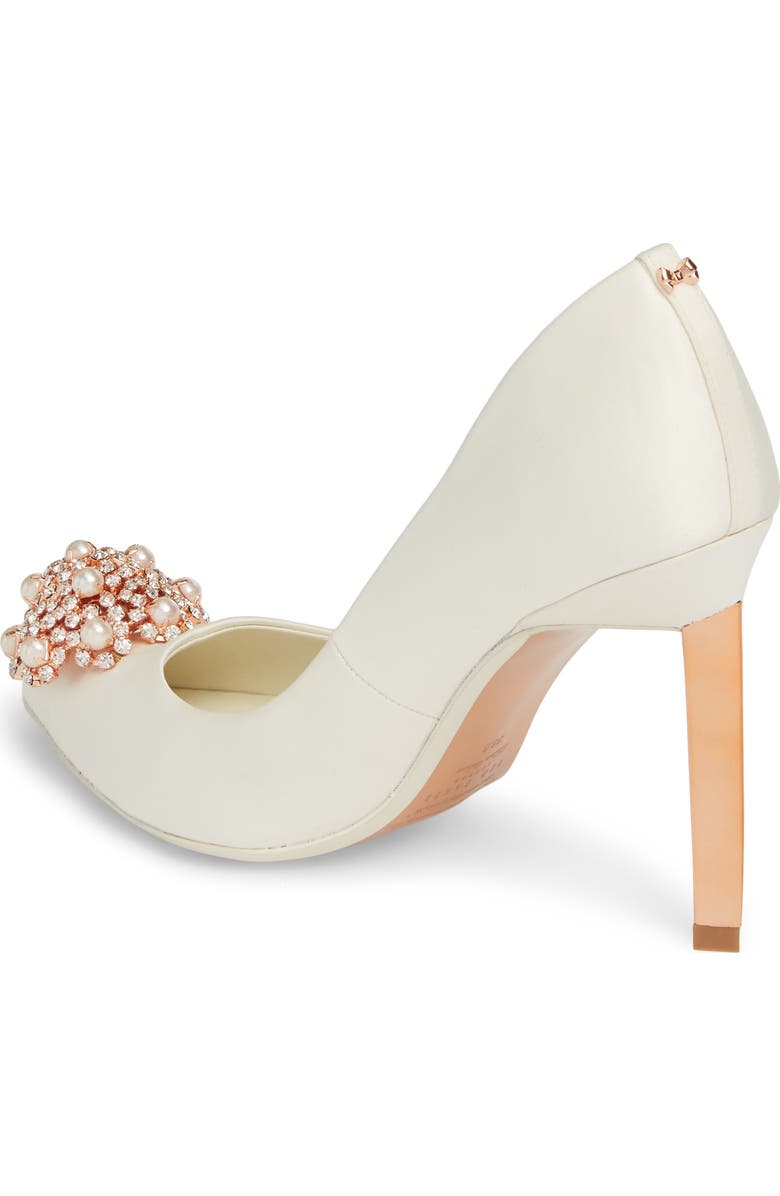 Ted Baker London 'Peetch' Pointy Toe Pump, Alternate, color,