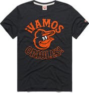 Homage Men's Homage Charcoal Baltimore Orioles Vamos Tri-Blend T-Shirt